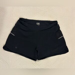 Athleta Black Athletic Shorts for Girls